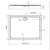 Brodzik prostokątny Deante Jasmin 100x90x14 cm- Dodatkowo 5% RABATU na kod DEANTE5