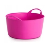 BUCKET CONTAINER FLEXI BASKET 14L FUCHSIA