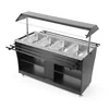 Buffet para pratos GN 1/1 230V/2000w 1490x765x1370 Hendi 274064