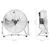 Built-in fan, chrome, 50cm, 3 speeds, 120w