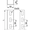 C-profiel CC50H35/1,15MC