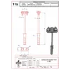 Lightning arrester for air terminals Fi 12 L -200