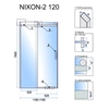 Rea shower doors Nixon-2 120 left - additional 5% DISCOUNT with code REA5