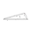 Mounting triangle 15st.20st SFS-BTMG