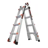 Professional Aluminum Ladder, Little Giant Ladder Systems, 4 x 4 Steps - Leveler M17, 5 in 1, Leveling Legs