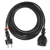 Jednozásuvkový zahradní prodlužovací kabel PO-ST / S / 5,0M / 3X1,5 / H03VV
