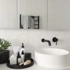 Rea Lungo Black flush-mounted washbasin faucet - additionally 5% discount on code REA5