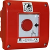 Non-automatic detector for danger detection system Spamel OP1-W02-A\03-230-M Fire brigade alarm (red) Red Plastic IP65