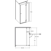 Cabină de duș dreptunghiulară Besco Pixa 100x90 stânga - REDUCERE suplimentară 5% cu codul BESCO5