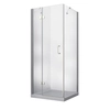 Cabine de douche carrée Besco Viva 80x80x195 gauche - 5% REMISE supplémentaire avec le code BESCO5