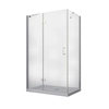 Cabine de douche rectangulaire Besco Viva 120x90 gauche - 5% REMISE supplémentaire avec le code BESCO5