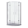 Cabine de douche semi-circulaire Besco Viva 80x80x195 - REMISE supplémentaire 5% avec le code BESCO5