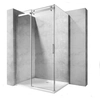 Cabine de duche de canto Rea Whistler 80x120 cm - DESCONTO adicional 5% com código REA5