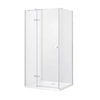 Cabine de duche retangular Besco Pixa 100x90 esquerda - DESCONTO adicional 5% com código BESCO5