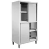 Cabinet profesional de catering cu trecere 4-drzwiowa 100x50x200cm