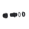 Cable gland with PG-9B thread, black