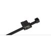 Cable tie Black 200*4.8mm fixed to the frame