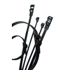 Cable tie with double lock COL-265HWL 265x9 COL. 3.421