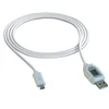 Cable USB inteligente EcoSavers: cable microUSB z wyświetlaczem