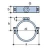 cabo de aço 56x1/2" Rosca interna GW, QS (Quick Stream)