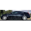 Cadillac CTS Coupe - CHROME sloksnes uz dekoratīvām hromētām sānu durvīm