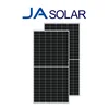 Cadre noir demi-coupé en verre double bifacial 425W JA Solar