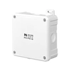 Caja 2K IP55 / IP 65 98x98x46 5x2,5-4mm2 con terminales, Blanco