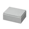 Caja cuadrada aplicada 240x190x90mm IP56 para unión de distribución ABS resistencia a los rayos UV sin ojales bordes lisos