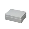 Caja cuadrada aplicada 380x300x120mm IP56 para unión de distribución ABS resistencia a los rayos UV sin ojales bordes lisos