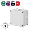 caja de superficie PK-5 IP55 130x130x82 EP-Lux sin cartucho