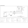 CALEFFI - Lianerotin magneetilla 1" HORIZONTAL/VERTICAL DIRTMAG