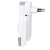 Campanello di rete wireless con pulsante di portata 60m, Foxtrot ST-925 230V, bianco e grigio