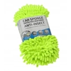 CAR SPONGE WITH MICROFIBER AGAINST INSECTS