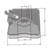 Carcasă filtru de aer Nac Wlbc;Sps;Bc cu set de filtre Market Tunses Nz179