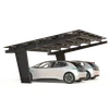 Carport med solcellepaneler - Model 01 (2 sæder)