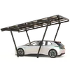 Carport med solcellepaneler - Model 02 (1 sæde)