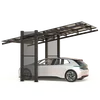 Carport med solcellepaneler - Model 03 (1 sæde)