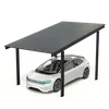 Carport med solcellepaneler - Model 05 (1 sæde)