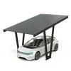 Carport med solcellepaneler - Model 06 (1 sæde)