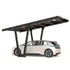 Carport med solcellepaneler - Model 06 (1 sæde)