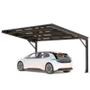 Carport med solcellepaneler - Model 07 (1 sæde)