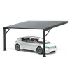Carport med solcellepaneler - Model 07 (1 sæde)