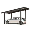 Carport med solcellspaneler - Modell 05 (1 säte)