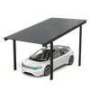 Carport med solcellspaneler - Modell 05 (1 säte)
