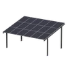 Carport med solcellspaneler - Modell 05 (2 säten)