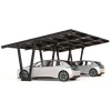 Carport med solcellspaneler - Modell 06 (3 säten)