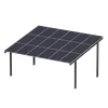 Carport met fotovoltaïsche panelen - Model 05 (2 zitplaatsen)