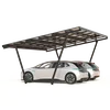 Carport mit Photovoltaik-Paneelen – Modell 02 (2 Sitzplätze)