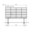 CARPORT set 6x4 + LONGI-moduler 355WP HELT SVART 24szt.