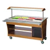 Carrello Buffet Ristorazione Professionale 4x 1/1 GN Bartscher 125526